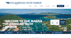 Desktop Screenshot of igy-americanyachtharbor.com
